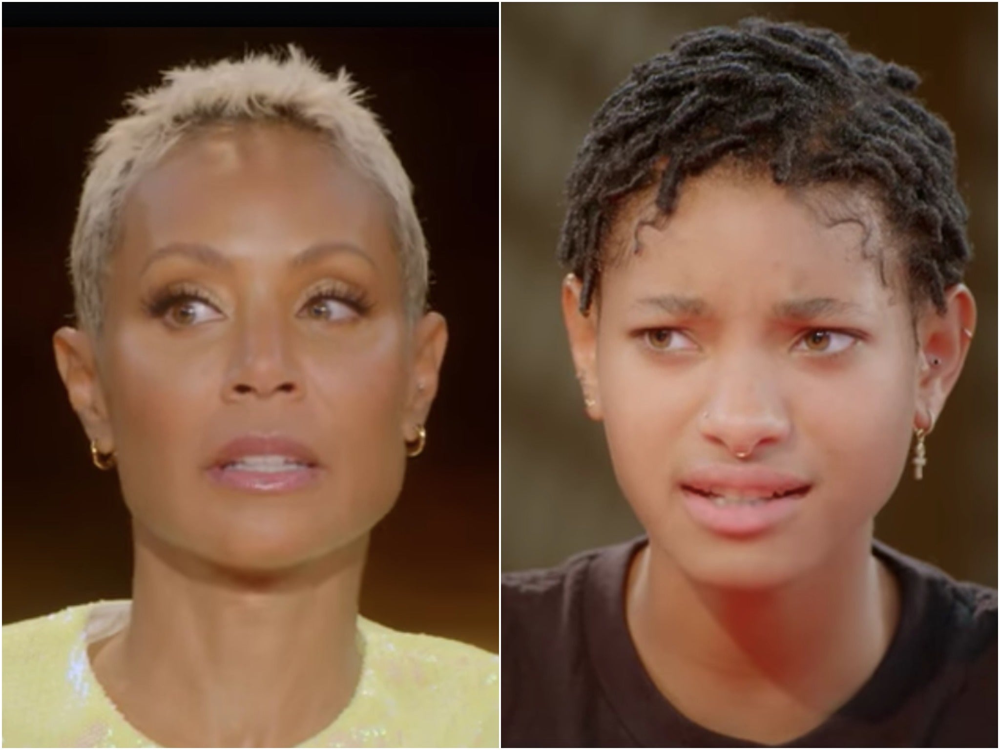 Jada Pinkett Smith y su hija Willow revelan que se sienten atraídas por las mujeres