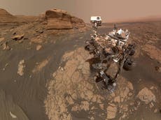 El rover Curiosity de la NASA envía una encantadora selfie desde la montaña Mont Mercout de Marte