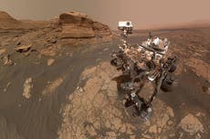 El rover Curiosity de la NASA envía una encantadora selfie desde la montaña Mont Mercout de Marte