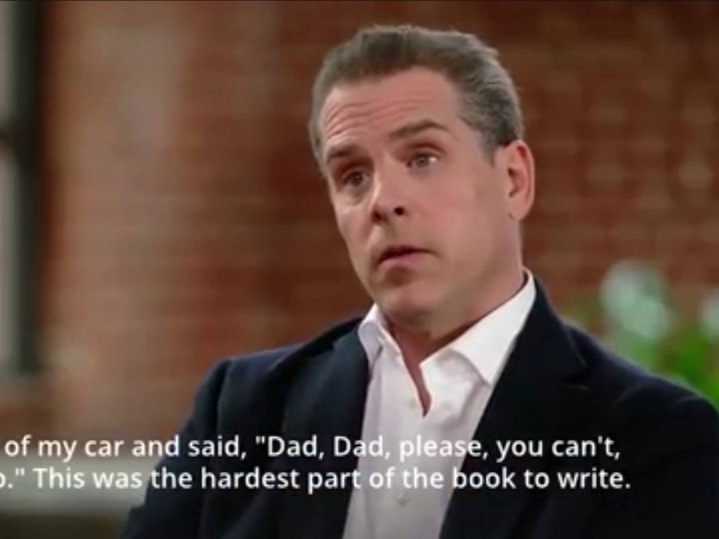 Hunter Biden revela cómo su padre llevó a cabo una intervención para que dejara de consumir drogas durante la campaña de 2020