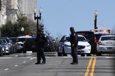 Disparos afuera del Capitolio de Estados Unidos; automóvil embistió a dos policías