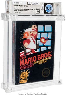 Nintendo: Copia sin abrir del videojuego Super Mario Bros. se vende por 660.000 dólares