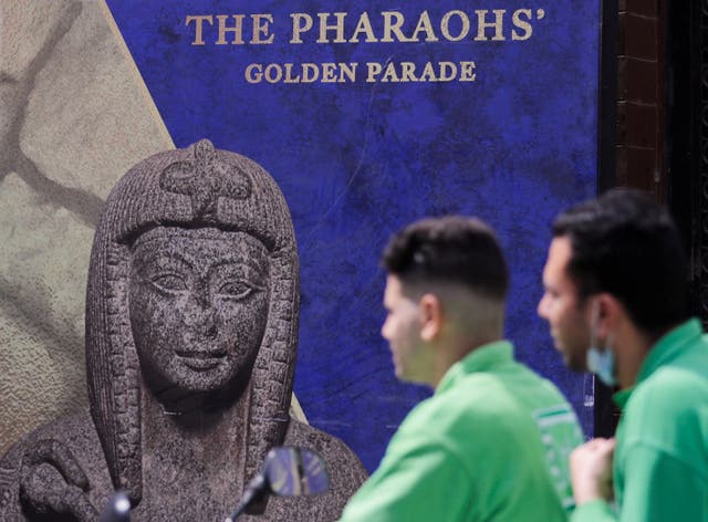 <p>El llamado Desfile Dorado de los Faraones será un evento de varios millones de dólares con estrictos protocolos de seguridad</p>