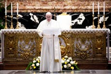 El Papa condena las guerras durante la pandemia como “escandalosas” en su discurso de Pascua