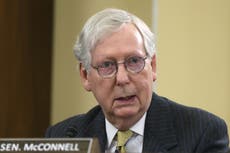 Mitch McConnell le dice a las empresas que se mantengan al margen del debate sobre la ley de votación en Georgia
