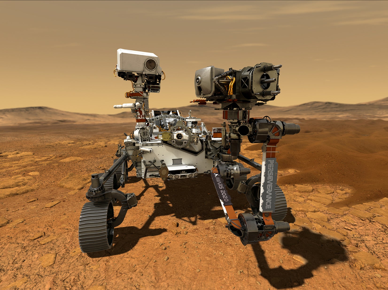 El rover Perseverance de la NASA comienza a buscar vida extraterrestre en Marte 