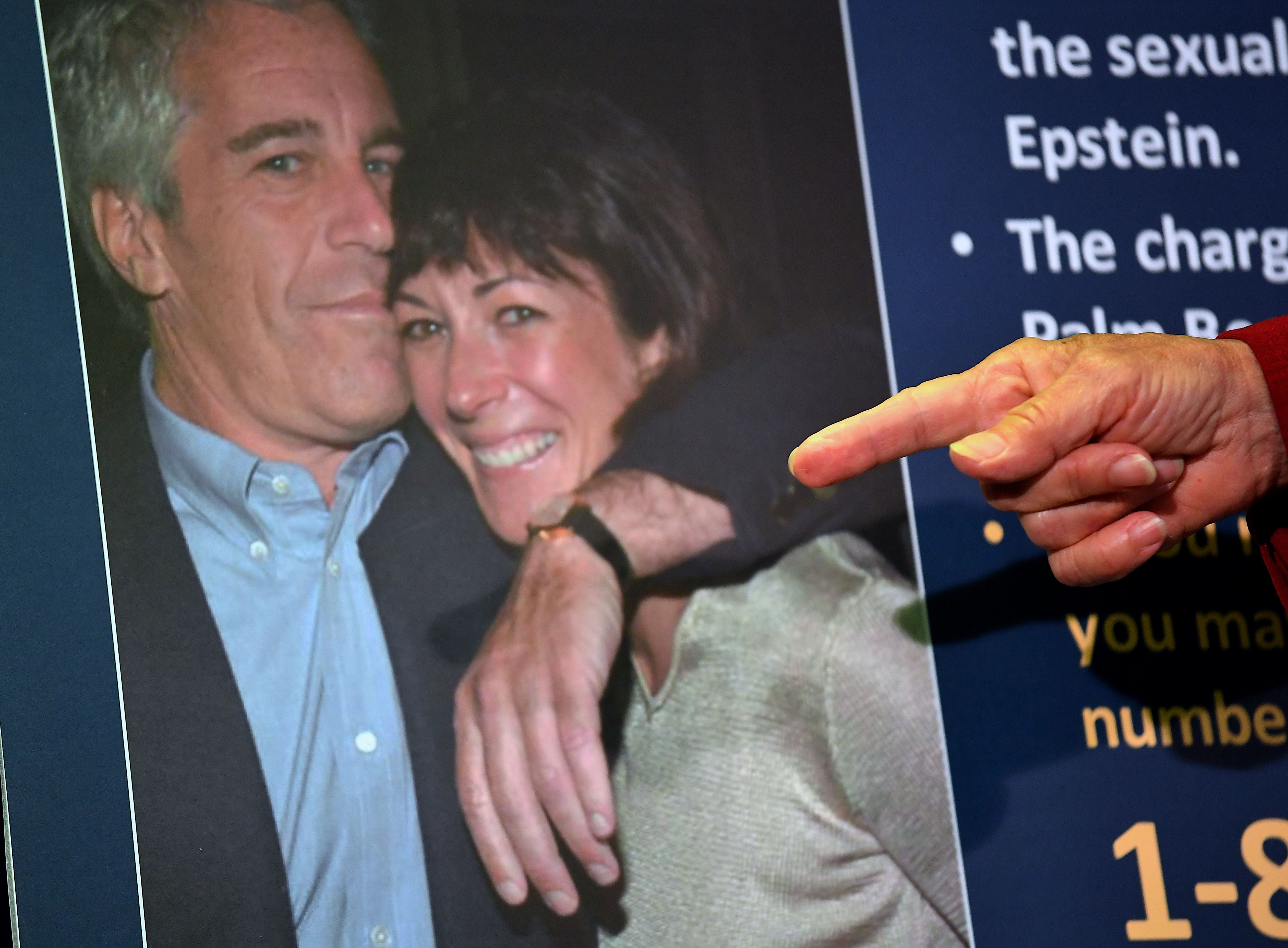 Los fiscales de Nueva York anuncian su caso contra Ghislaine Maxwell, cómplice de Epstein