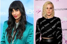 Jameela Jamil le dice a Khloé Kardashian que “deje de editar sus fotos” y mejor “sea un modelo a seguir para la autoaceptación”