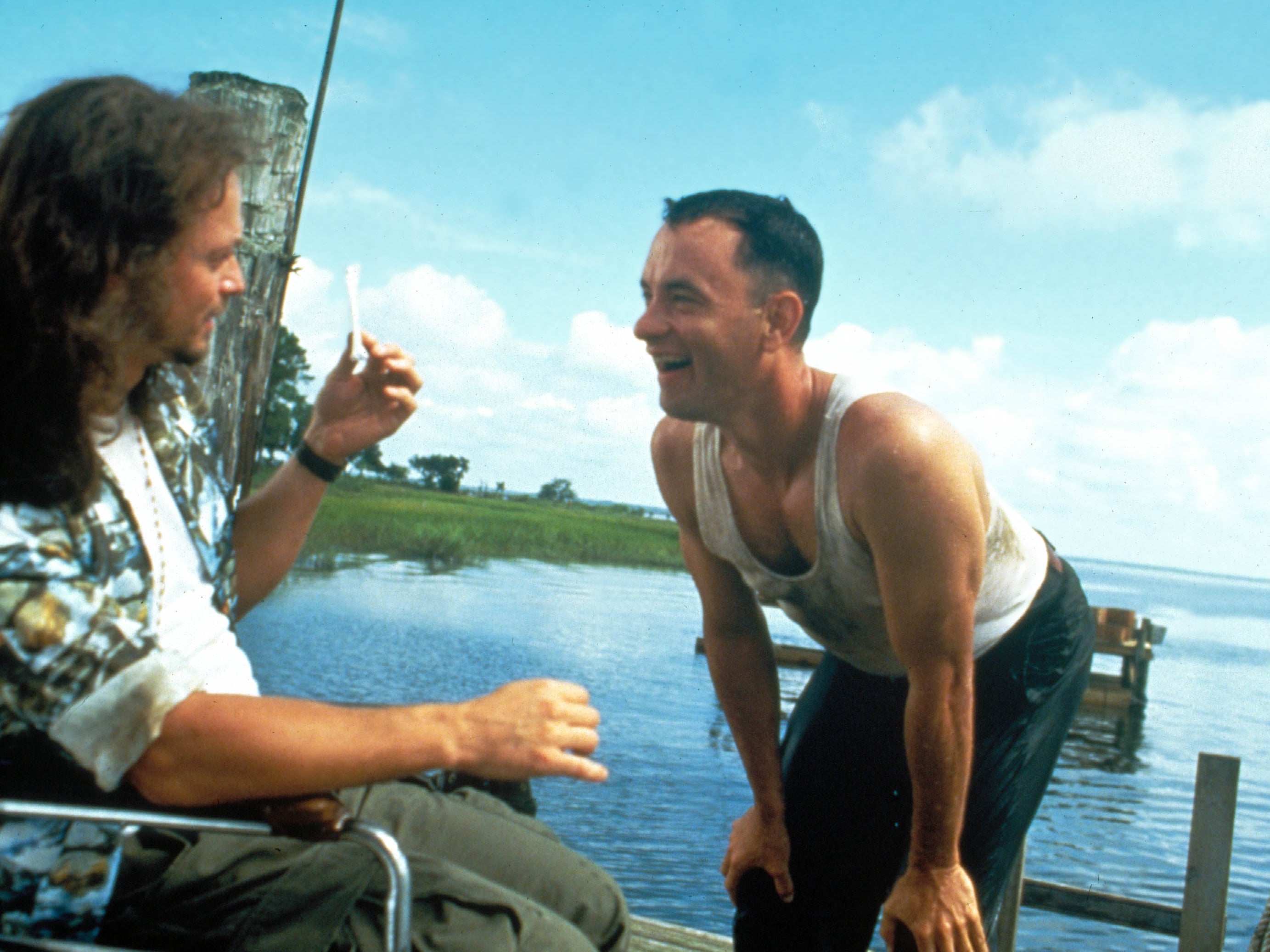 Gary Sinise y Tom Hanks en ‘Forrest Gump’