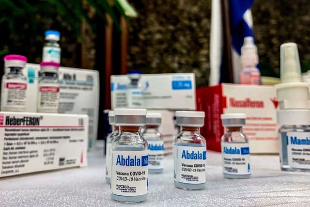 <p>La vacuna Abdala tiene una eficacia del 92.28%, según las autoridades sanitarias de Cuba</p>