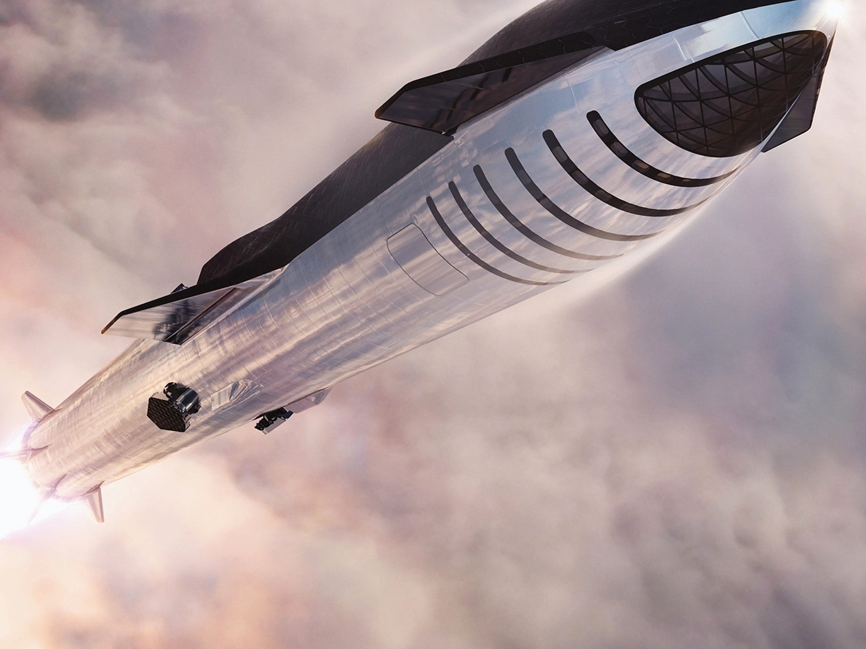 SpaceX espera fabricar 100 cohetes Starship cada año para transportar personas y carga alrededor del Sistema Solar.