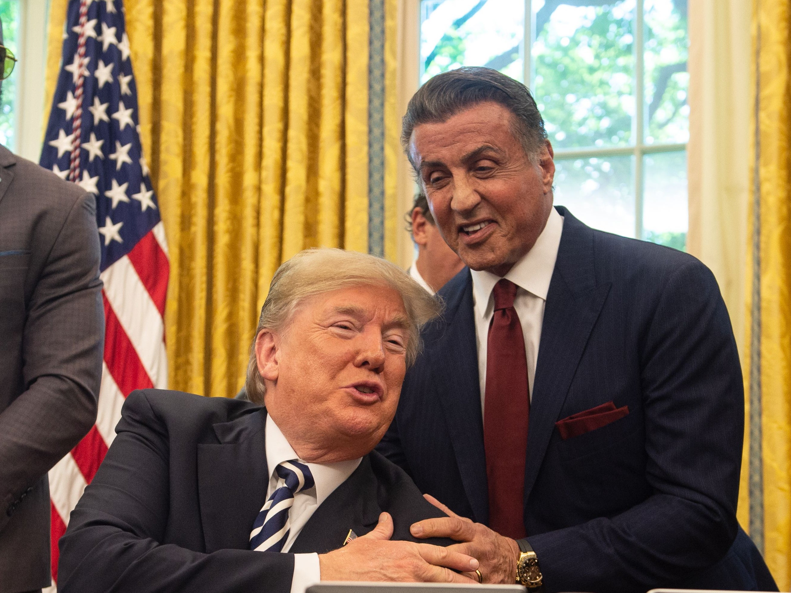 Sylvester Stallone niega haberse unido al club de Mar-a-Lago 