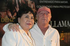 El curioso disfraz que usó Carmen Salinas para vacunarse contra COVID-19