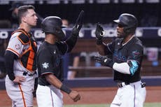 Marte batea jonrón de 3 carreras y Marlins vencen a Gigantes
