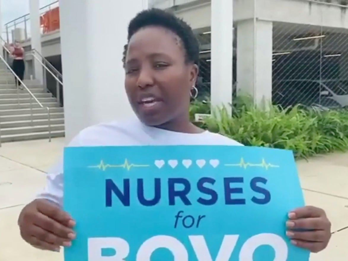 Enfermera de Florida enfrenta cargos por amenazas de muerte a Kamala Harris