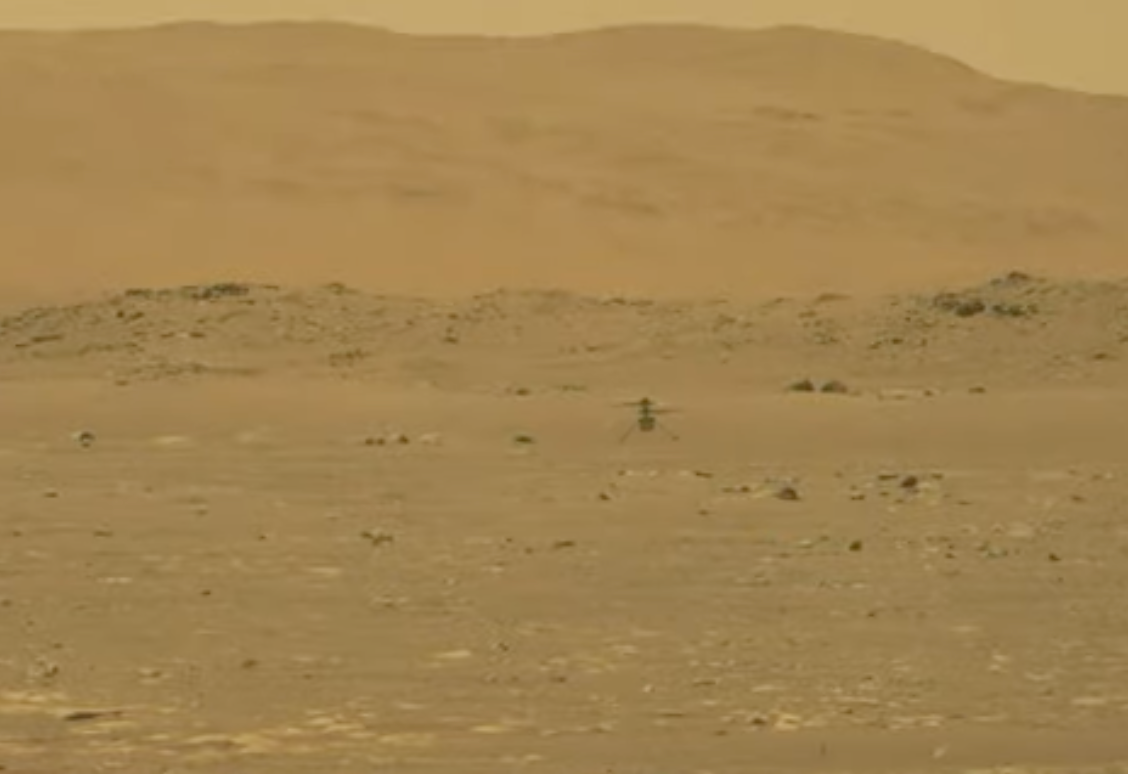 NASA logra vuelo de helicóptero en Marte; el primero propulsado en otro planeta