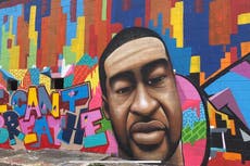 Dañan un mural de George Floyd en Texas, tras condena de Derek Chauvin