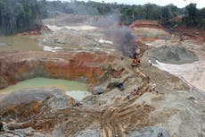 Minería ilegal deja estragos a su paso en Colombia