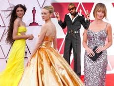 Los Óscar 2021: las estrellas mejor vestidas en la alfombra roja, desde Carey Mulligan hasta Zendaya