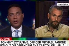 Oficial de policía que casi muere en disturbios en el Capitolio critica agresiones y “encubrimiento”