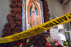 Dañan mural de la Virgen de Guadalupe en Los Ángeles