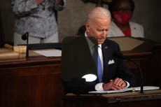 El primer discurso de Biden al Congreso: lo que dijo frente a lo que quiso decir