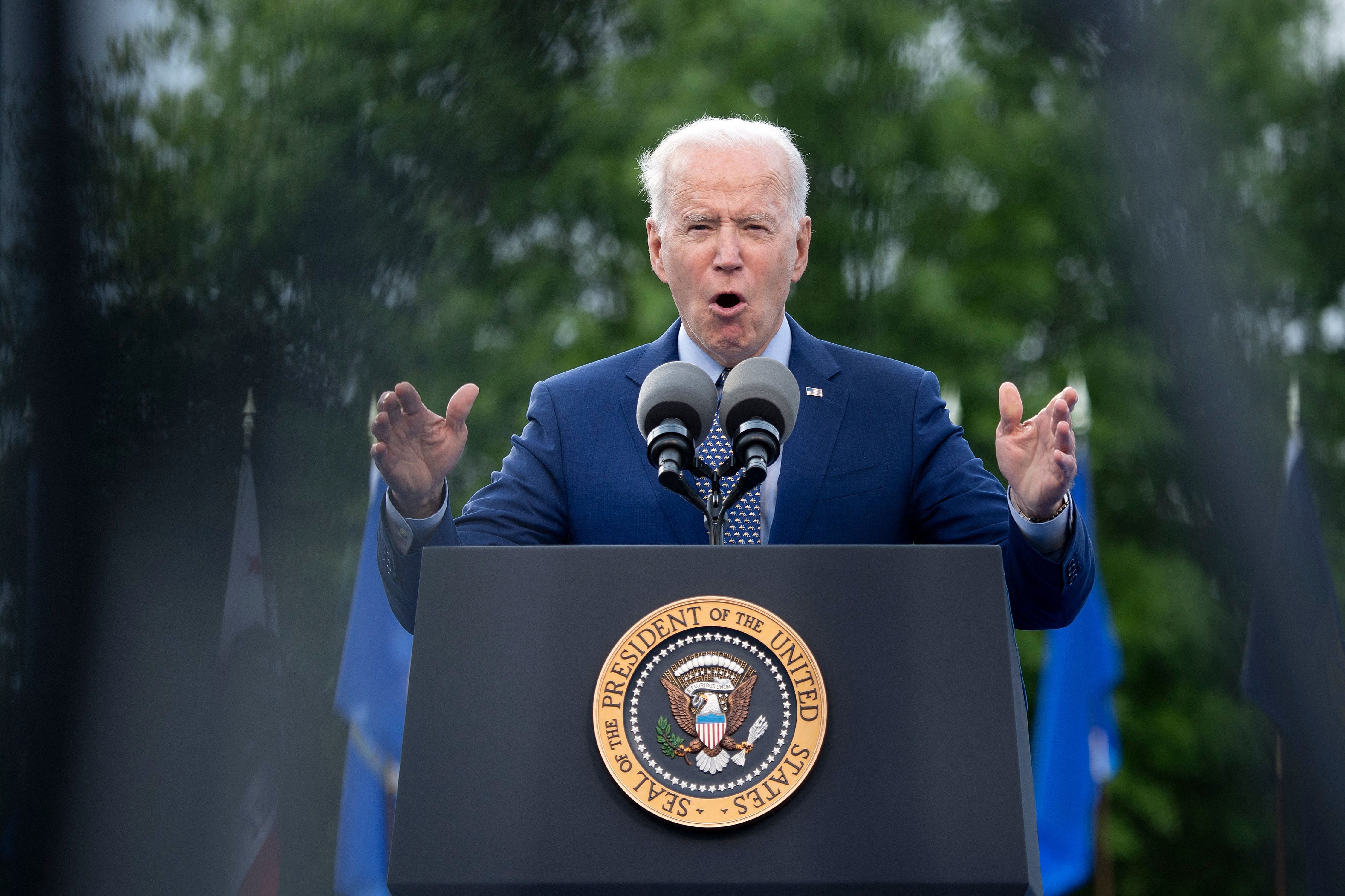 Biden promociona a Stacey Abrams como futura candidata presidencial en un discurso en Georgia