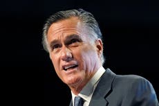 Mitt Romney abucheado y llamado “traidor” en la convención republicana de Utah