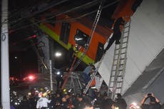 Metro cae en Ciudad de México: 15 muertos y 70 heridos