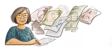 Google Doodle celebra a la escritora de cuentos Hisaye Yamamoto