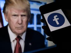 La decisión de Trump en Facebook está en marcha 