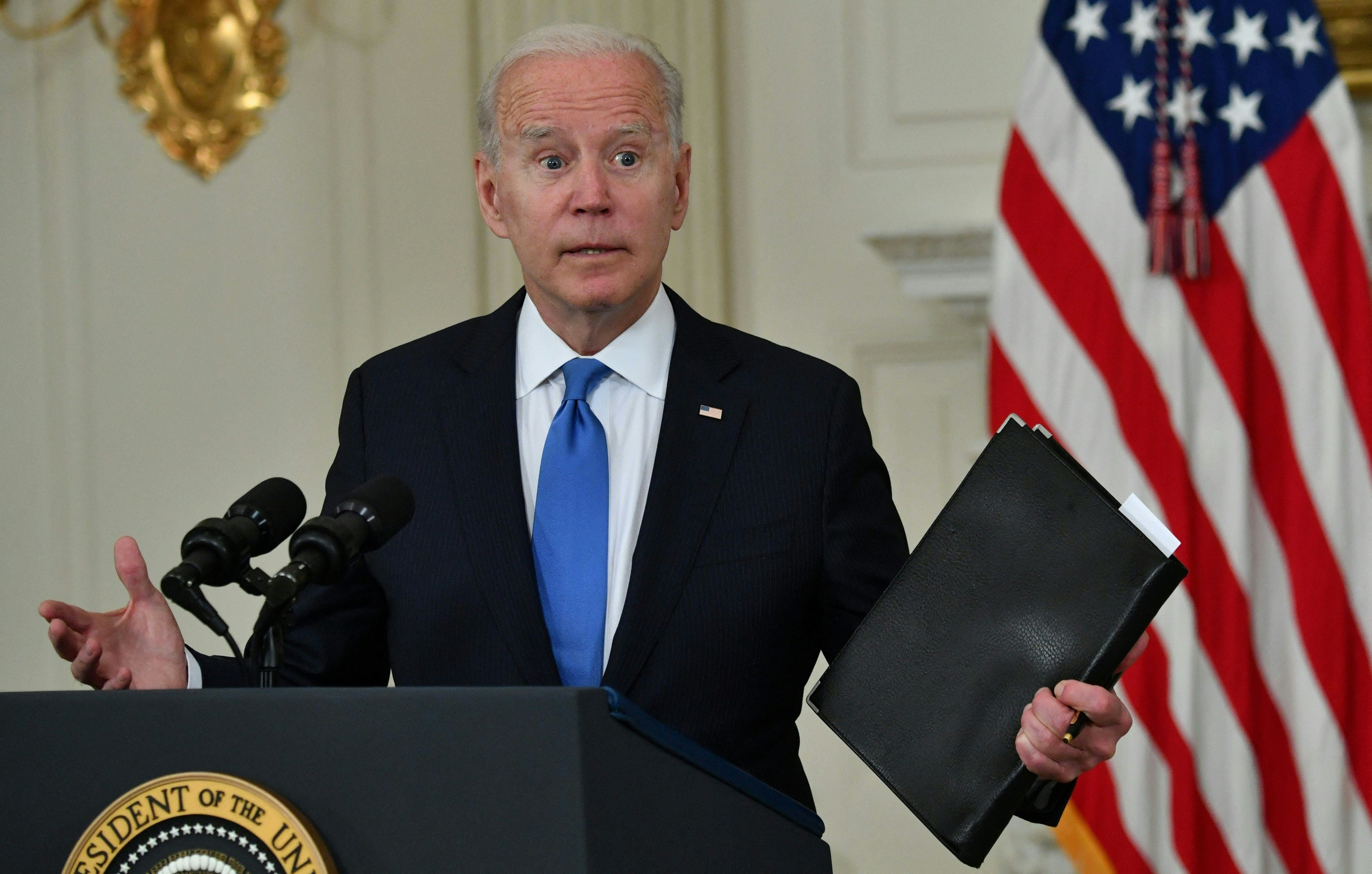 Biden se mete en la oposición republicana y los recortes de impuestos de Trump