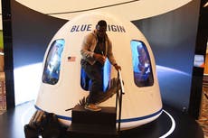 Blue Origin de Jeff Bezos vende boleto para viaje cortos al espacio