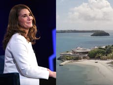 OLD Melinda Gates habría alquilado isla privada de 132mil dólares la noche para evitar a los medios tras divorcio