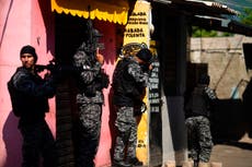 Al menos 25 muertos en tiroteo policial con banda de narcotraficantes en Río de Janeiro