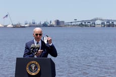 “No pasó nada”: Biden critica a Trump sobre la infraestructura y describe planes radicales en Luisiana