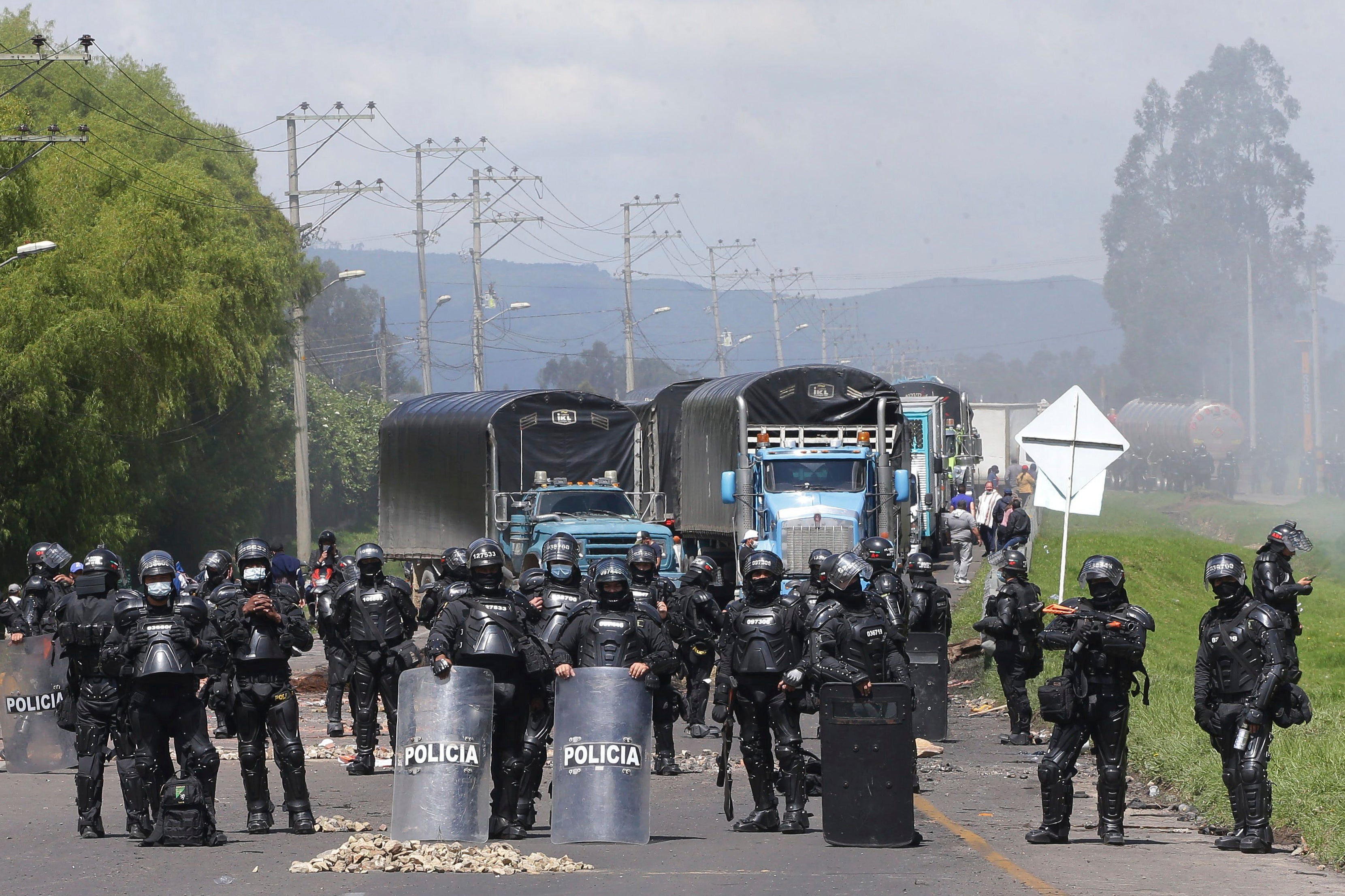 COLOMBIA-PROTESTAS OXÍGENO