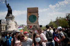 Francia: Miles exigen más medidas contra cambio climático