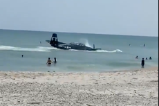 Un avión se estrella en el mar a metros de la sesión de fotos de una mujer embarazada