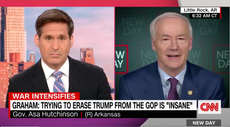Asa Hutchinson: el gobernador de Arkansas acusa a Trump de “dividir a nuestro partido”