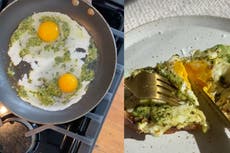 Cuatro formas de darle vida a la receta viral de huevos al pesto de TikTok