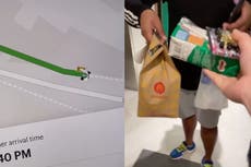 Influencer de TikTok enfrenta críticas tras desafiar a los repartidores de comida a apresurar sus pedidos a cambio de dulces