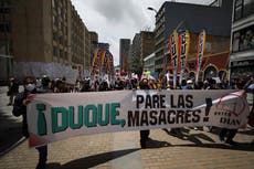 ONU pide al gobierno de Colombia buscar a los desaparecidos durante el Paro Nacional