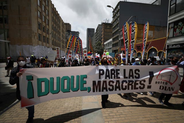 <p>La ONU pidió al gobierno colombiano prevenir la desaparición de personas durante las protestas</p>