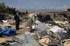 EEUU deja toneladas de chatarra en su retirada de Afganistán