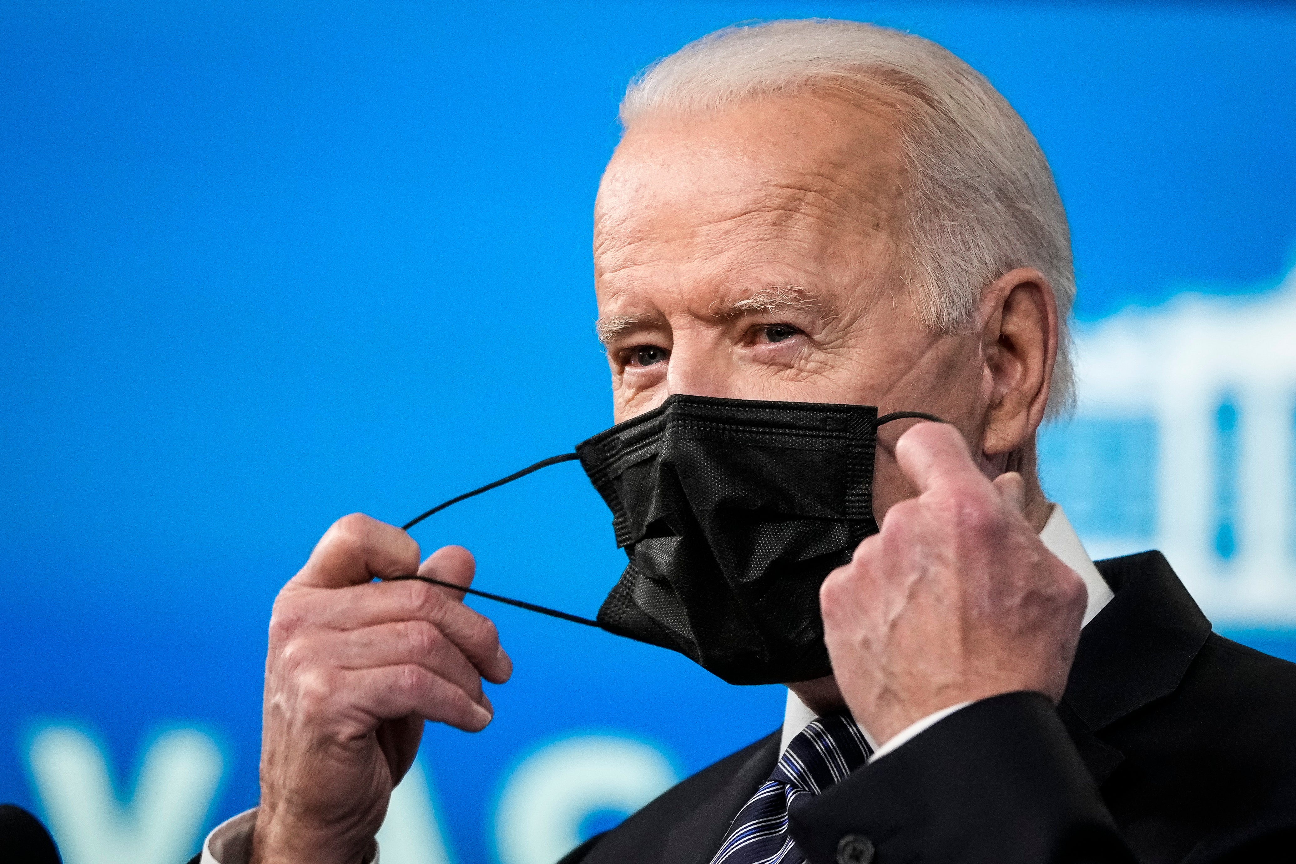 Joe Biden niega que haya dudas sobre las vacunas en Estados Unidos