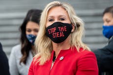 Más de 100.000 personas firman una petición para que Marjorie Taylor Greene sea destituida del Congreso