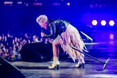 Luego de 2 décadas, Pink sigue siendo una estrella de rock