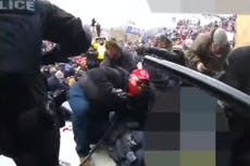 FBI publica video del ataque contra oficial de policía del Capitolio