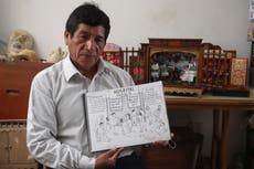 Artista retrata en 100 dibujos horror de la pandemia en Perú